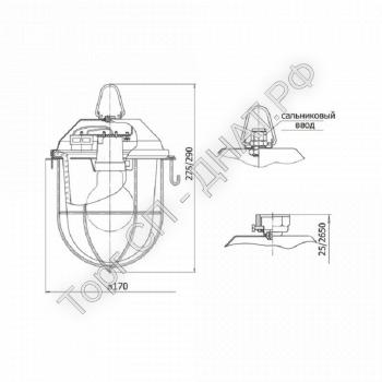 Светильники промышленные серии НСП41 - Фитолампы и светильники для эффективного роста растений